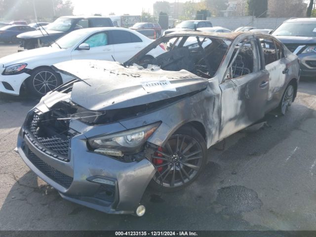 JN1FV7AP9JM460805 Infiniti Q50 3.0t Red Sport 400