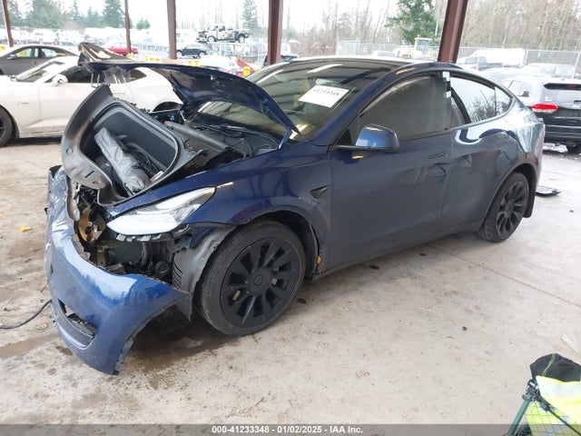 2021 TESLA MODEL Y 5YJYGDEE1MF240658 Photo 1