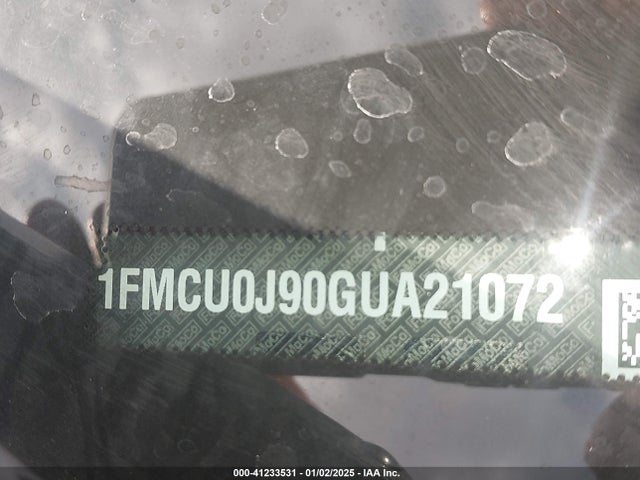 Ford Escape Titanium 2016 1FMCU0J90GUA21072 Image 9