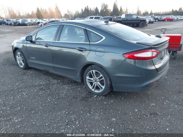 3FA6P0RU0FR206963 Ford Fusion Hybrid Titanium