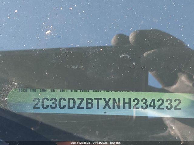 2C3CDZBTXNH234232 Dodge Challenger R/t
