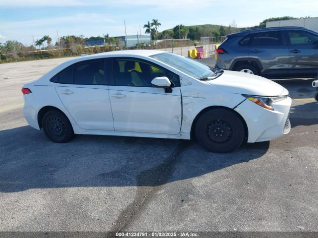 JTDEPMAE1MJ124247 Toyota COROLLA LE