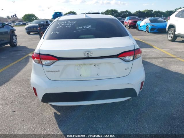 JTDEPMAE1MJ124247 Toyota COROLLA LE
