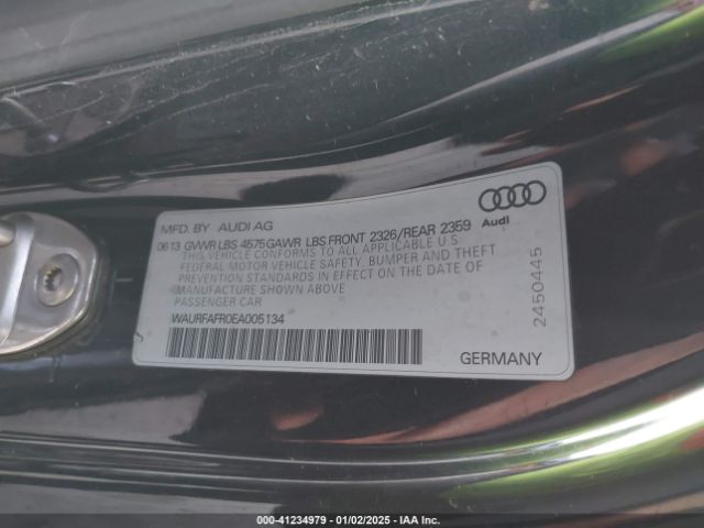 WAURFAFR0EA005134 Audi A5 2.0t Premium