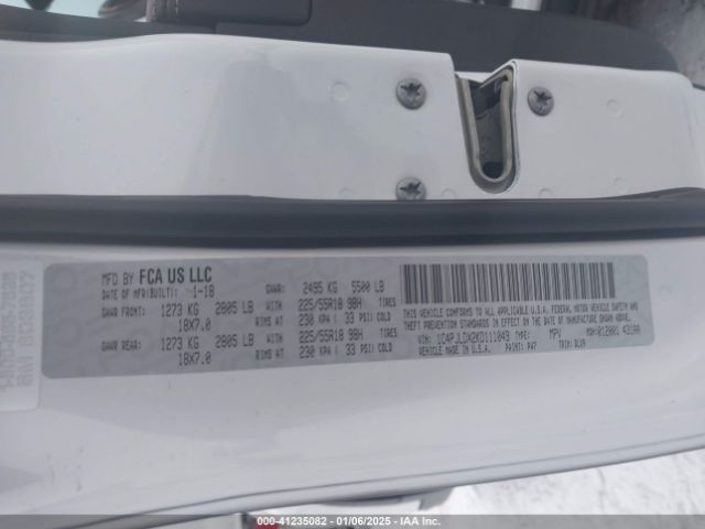 1C4PJLDX2KD111049 Jeep Cherokee Limited Fwd