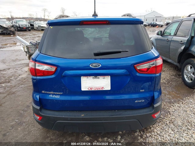 MAJ6S3GL5LC341876 Ford Ecosport Se