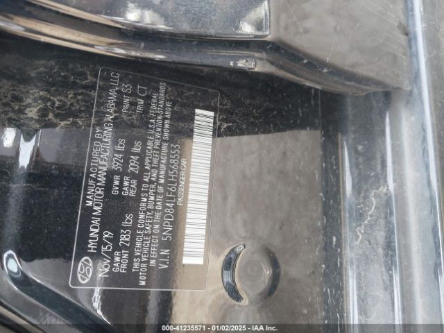 5NPD84LF6LH568553 Hyundai ELANTRA SEL
