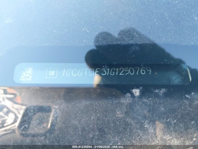 1GCGTDE31G1250769 Chevrolet Colorado Z71