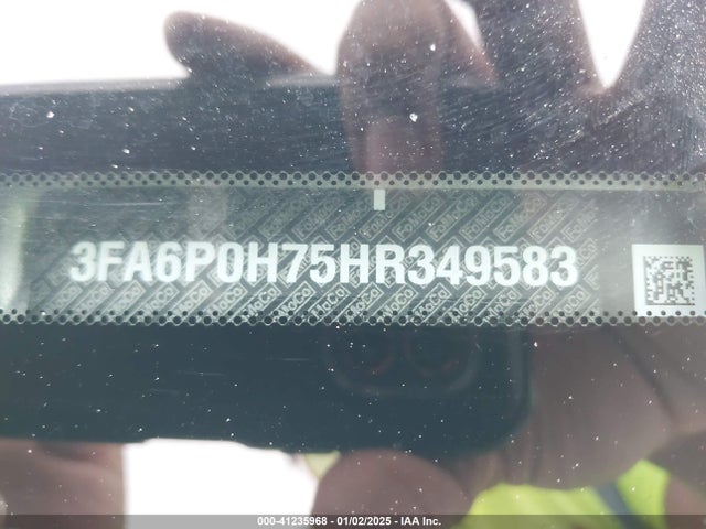 Ford FUSION SE 2017 3FA6P0H75HR349583 Image 9