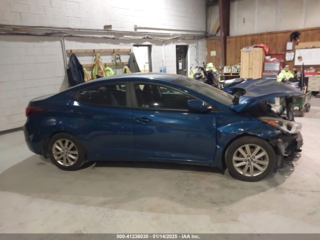 KMHDH4AE4FU297864 Hyundai ELANTRA SE