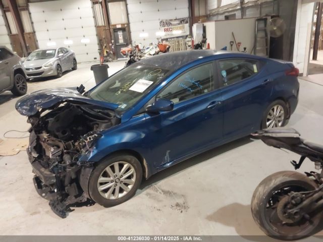 KMHDH4AE4FU297864 Hyundai ELANTRA SE