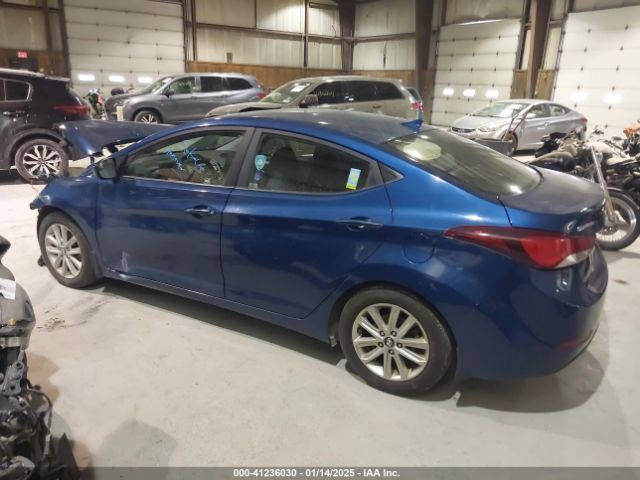 KMHDH4AE4FU297864 Hyundai ELANTRA SE