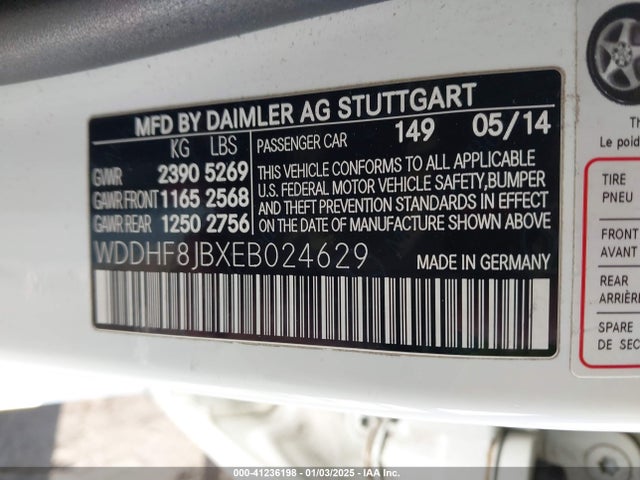 WDDHF8JBXEB024629 Mercedes-Benz E 350 4matic