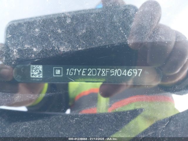 1G1YE2D78F5104697 Chevrolet CORVETTE STINGRAY