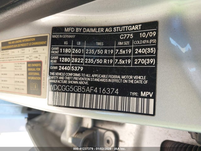 2010 MERCEDES-BENZ GLK-CLASS WDCGG5GB5AF416374 Photo 8