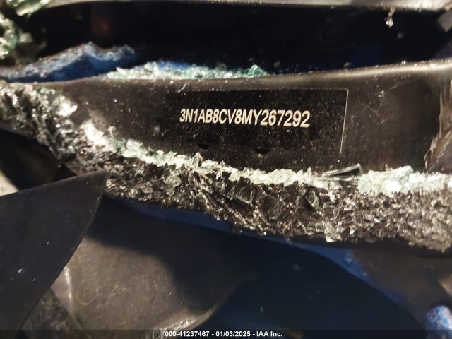 3N1AB8CV8MY267292 Nissan Sentra Sv Xtronic Cvt