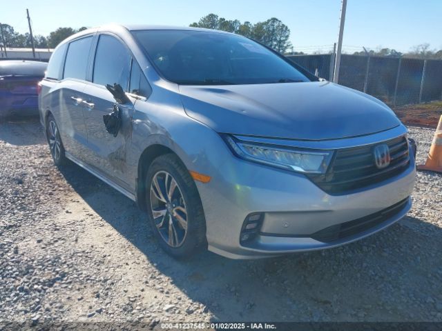 Auction sale of the 2021 Honda Odyssey Touring, vin: 5FNRL6H89MB029967, lot number: 41237545
