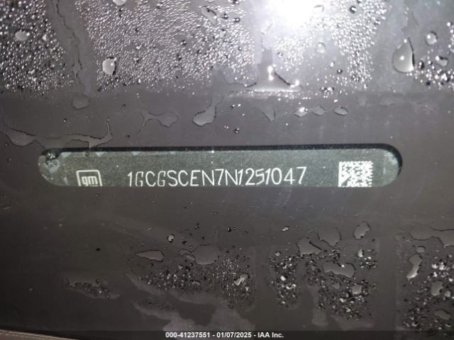 1GCGSCEN7N1251047 Chevrolet Colorado 2wd  Short Box Lt