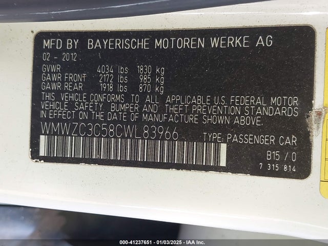 2012 MINI COOPER S COUNTRYMAN WMWZC3C58CWL83966 Photo 8