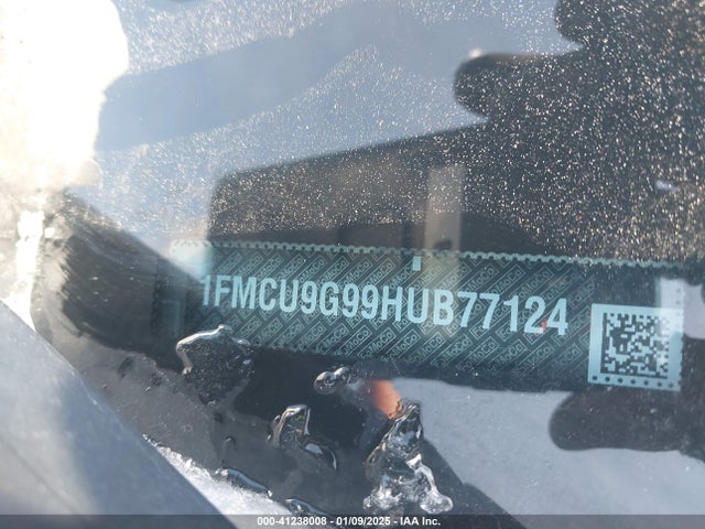 Ford ESCAPE SE 2017 1FMCU9G99HUB77124 Image 9