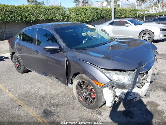 Honda Civic Lx 2018 2HGFC2F59JH578242 Image 1