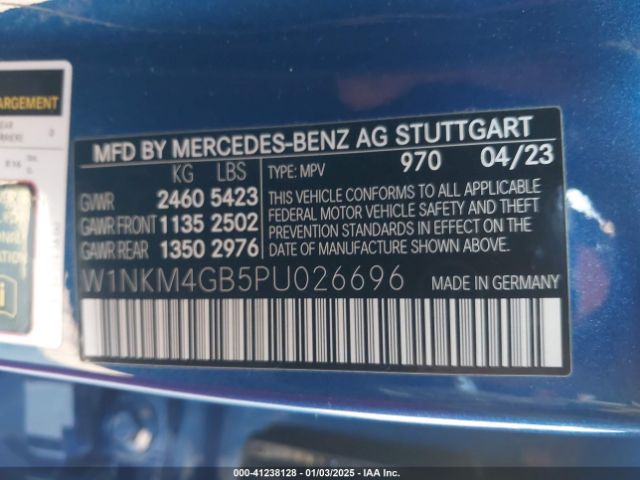 W1NKM4GB5PU026696 Mercedes-Benz Glc 300 Suv