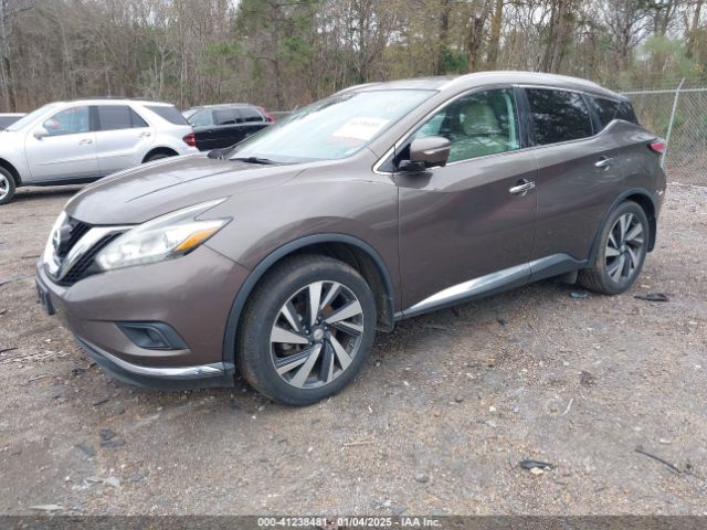 5N1AZ2MG8FN284191 Nissan Murano Platinum
