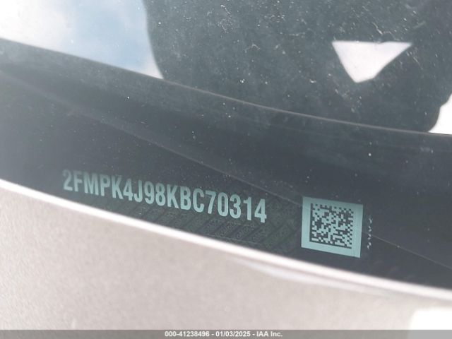 2FMPK4J98KBC70314 Ford EDGE SEL