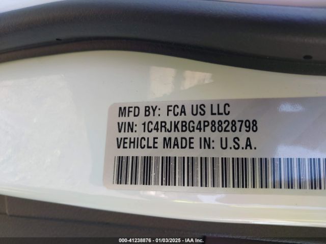 1C4RJKBG4P8828798 Jeep Grand Cherokee L Limited 4x4