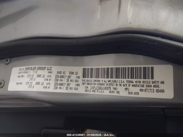 Jeep Cherokee Latitude 2014 1C4PJLCS0EW105975 Image 9