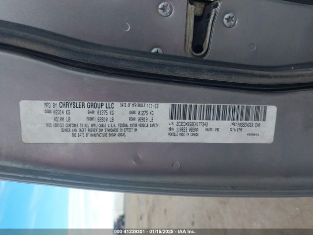 2C3CDXBG8EH177343 Dodge Charger Se