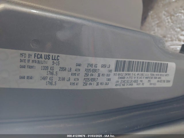 2C4RC1BG1GR148835 Chrysler Town & Country Touring