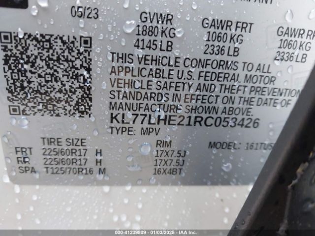2024 CHEVROLET TRAX KL77LHE21RC053426 Photo 8