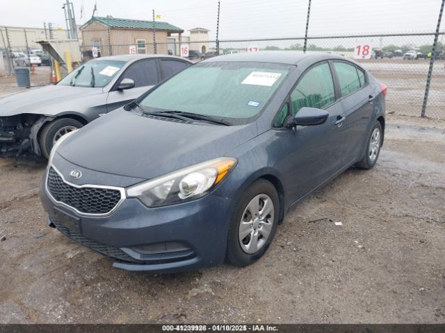 KNAFK4A67G5566469 KIA FORTE LX