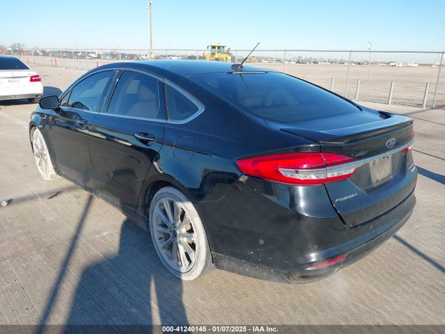 Ford Fusion Platinum 2017 3FA6P0K9XHR335026 Image 3