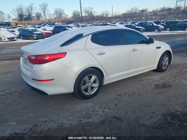 KIA Optima Lx 2014 KNAGM4A74E5519467 Image 4