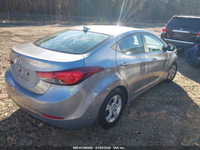 5NPDH4AE6FH618463 Hyundai ELANTRA SE