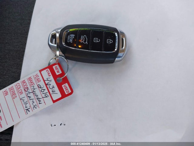 5NMS3CAD4KH018717 Hyundai Santa Fe Sel Plus