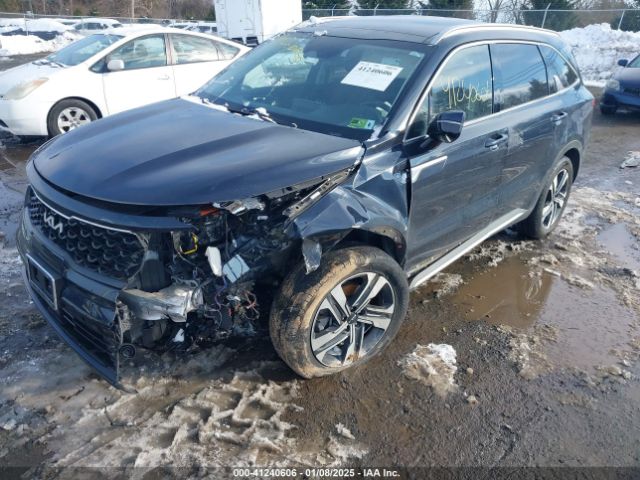 KNDRHDLG7N5098664 KIA Sorento Hybrid Ex