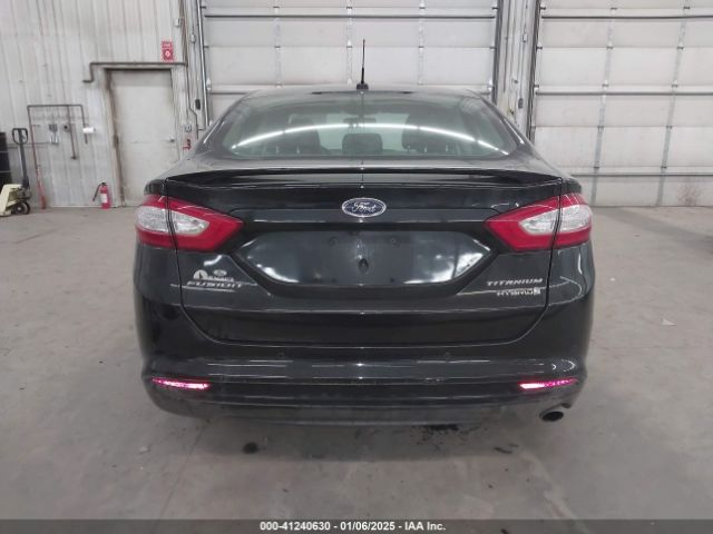 3FA6P0RU2FR309074 Ford Fusion Hybrid Titanium