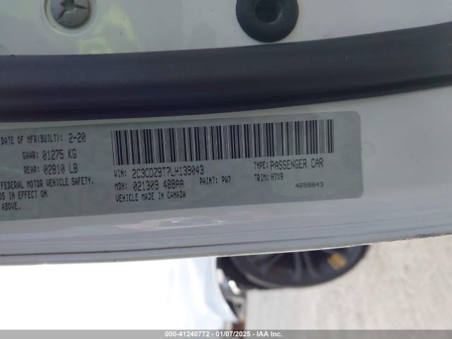 2C3CDZBT7LH139043 Dodge Challenger R/t