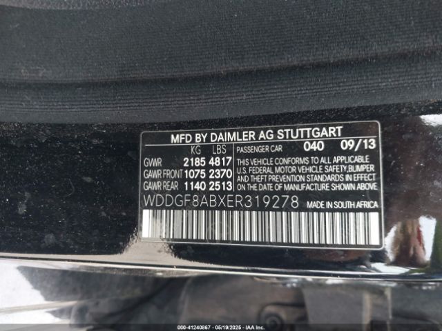 WDDGF8ABXER319278 Mercedes-Benz C 300 Luxury 4matic/sport 4matic