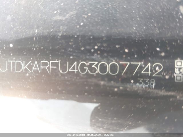 JTDKARFU4G3007742 Toyota Prius