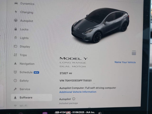 2023 TESLA MODEL Y 7SAYGDEE9PF756581 Photo 6