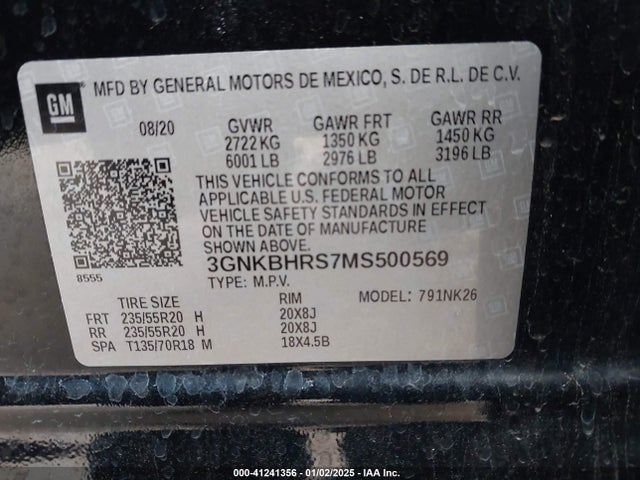 Chevrolet Blazer Awd 2lt 2021 3GNKBHRS7MS500569 Image 9