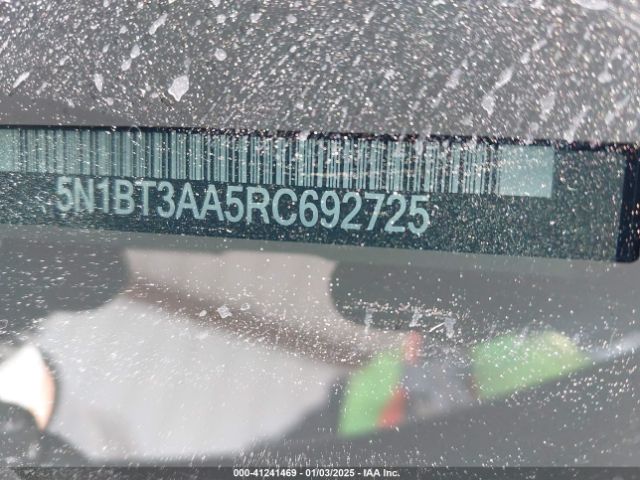 5N1BT3AA5RC692725 Nissan Rogue S Fwd