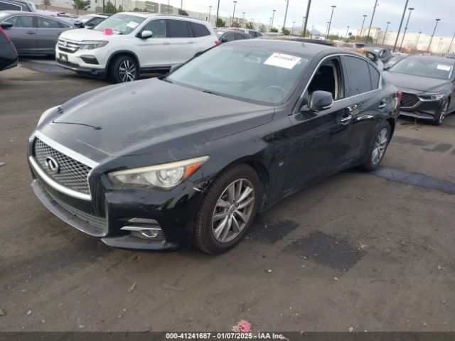 2015 INFINITI Q50 JN1BV7AP9FM342033 Photo 1