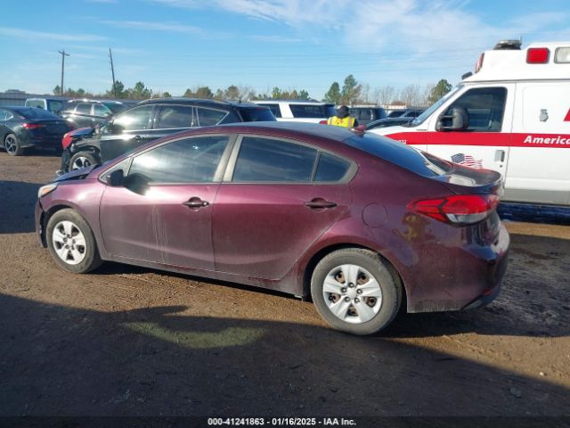 3KPFK4A79JE179025 KIA FORTE LX