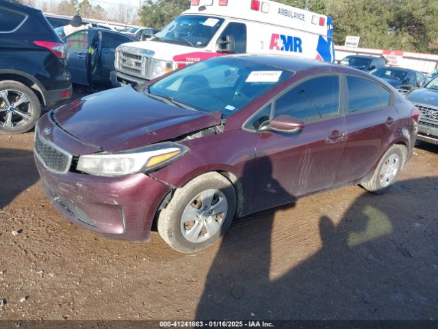 3KPFK4A79JE179025 KIA FORTE LX