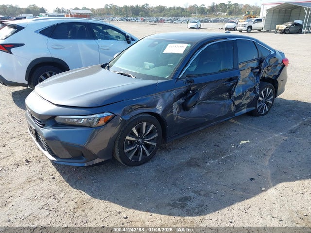 Honda CIVIC EX 2022 JHMFE1F73NX006605 Image 2
